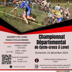 Championnat Départemental de cyclo-cross à Levet